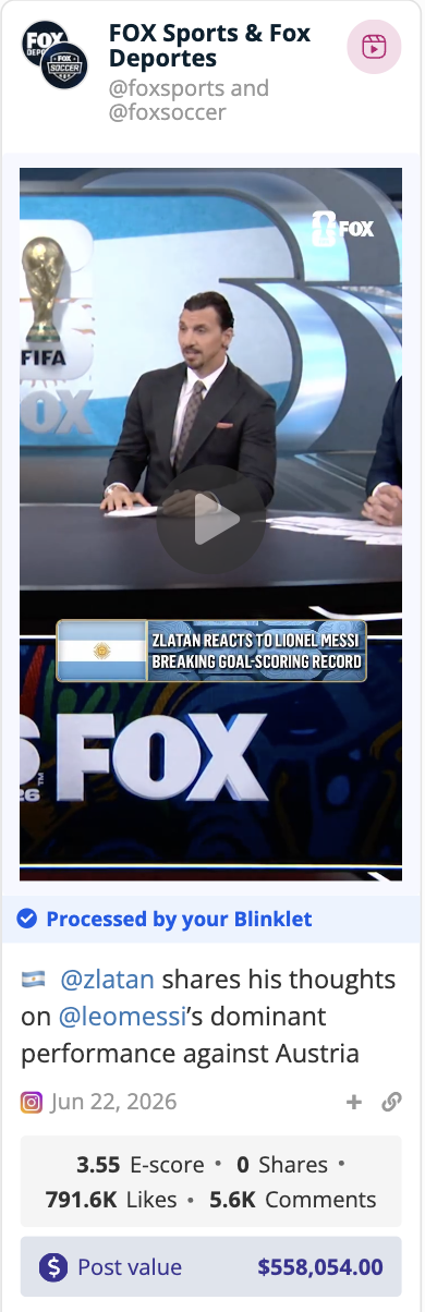 FOX Sports coverage of the FIFA World Cup 2026™