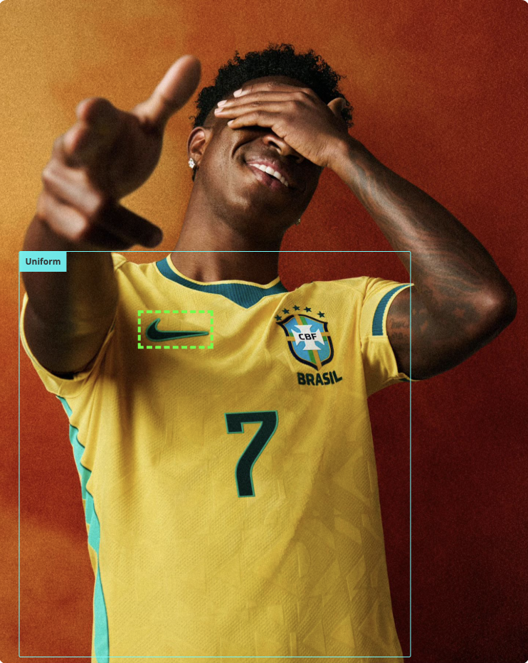Brazil's Vinicius Junior'